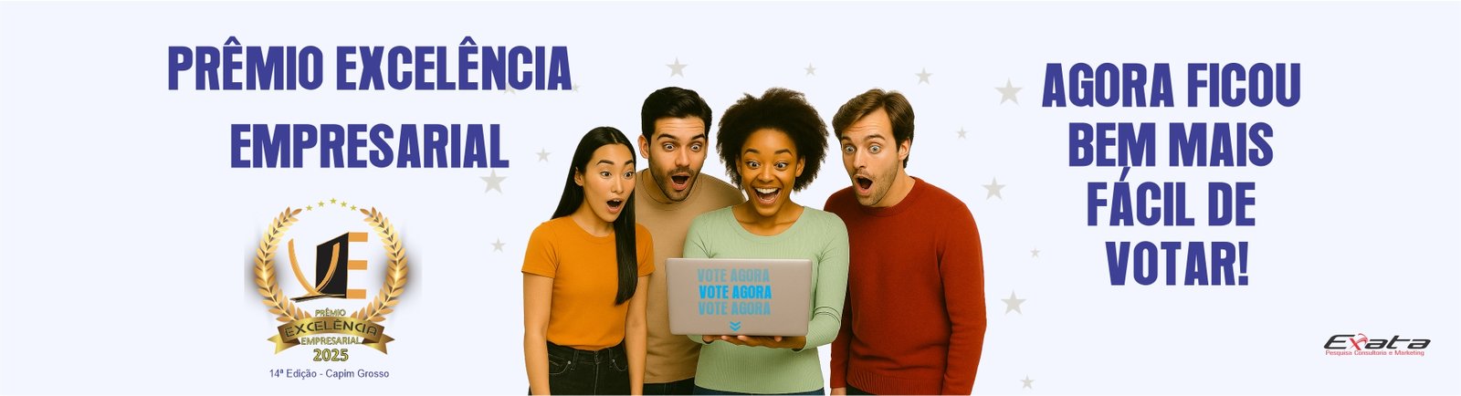 Banner do Prêmio Excelência Empresarial 2025